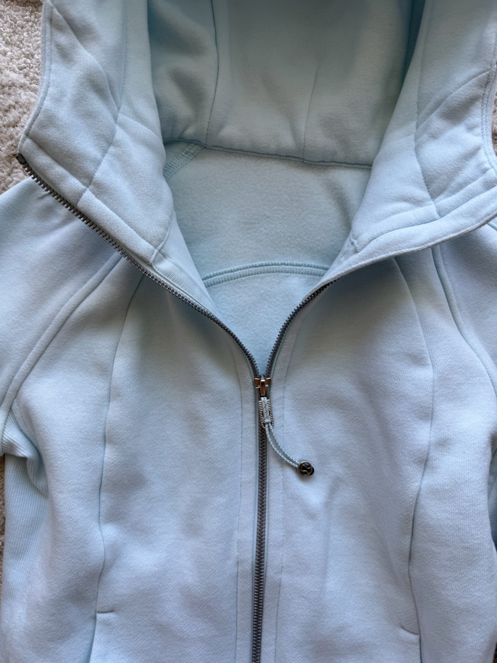 Lululemon Light Blue Scuba - Picture 3 of 4